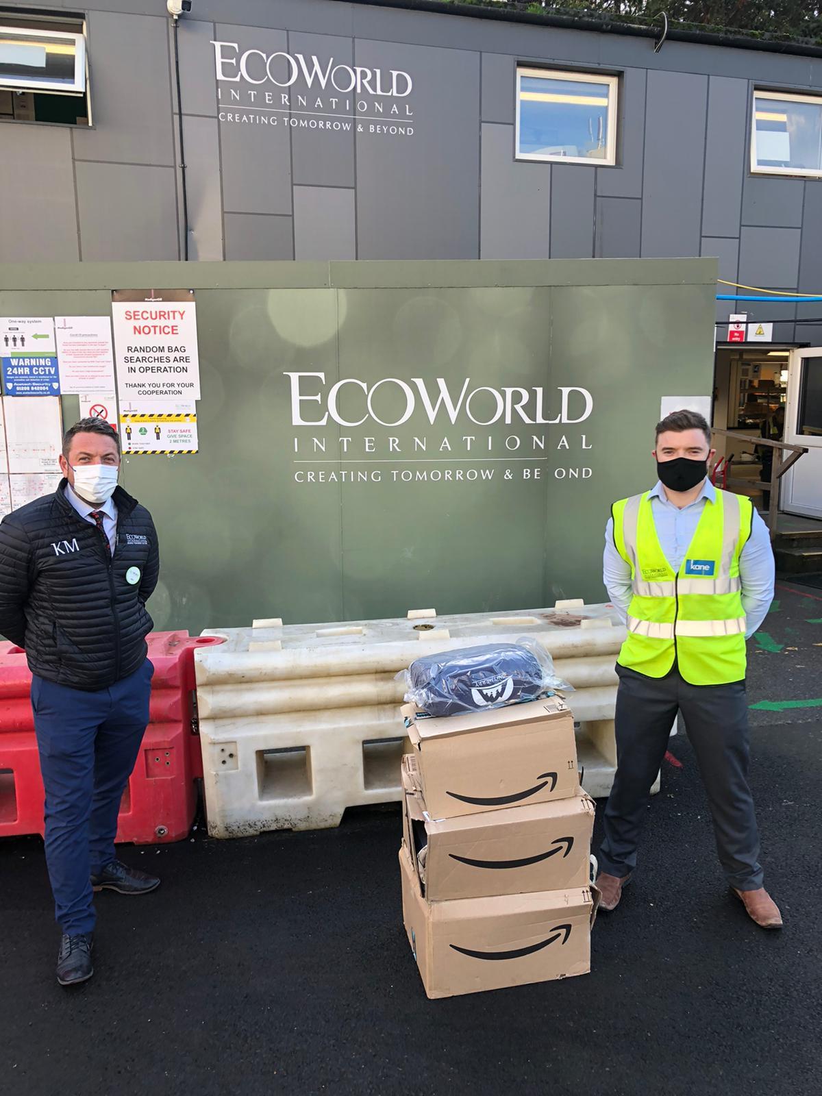 Kane Project Teams donate Sleeping bags to the Homeless Kane