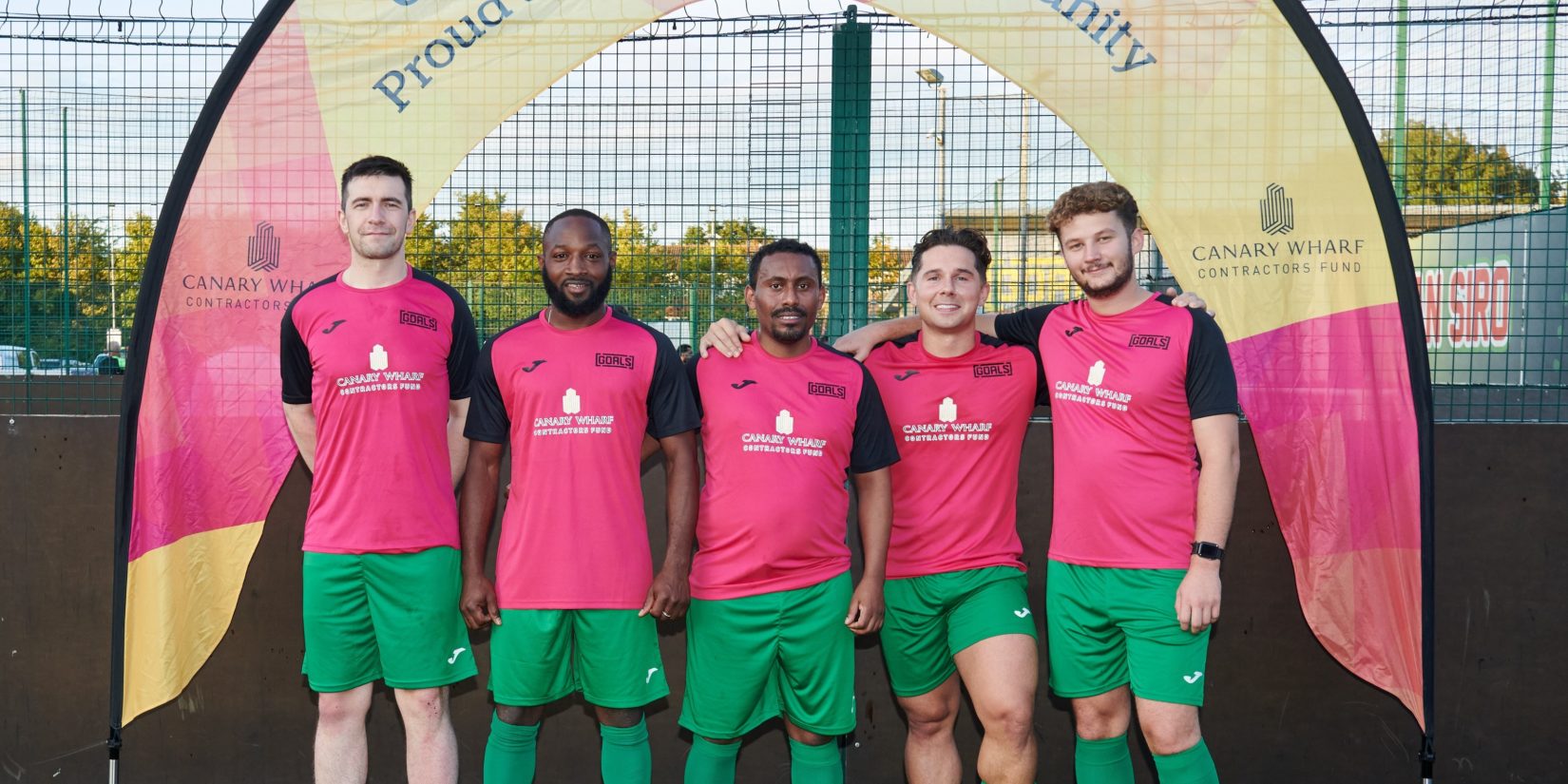 Pictured above, Team Kane at the tournament (L-R): Dean Moffett, Oladipupo Subair, Yosef Feseha Sisay, Thomas Richards and Adonis Deda.