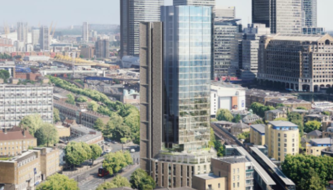 West India Dock CGI