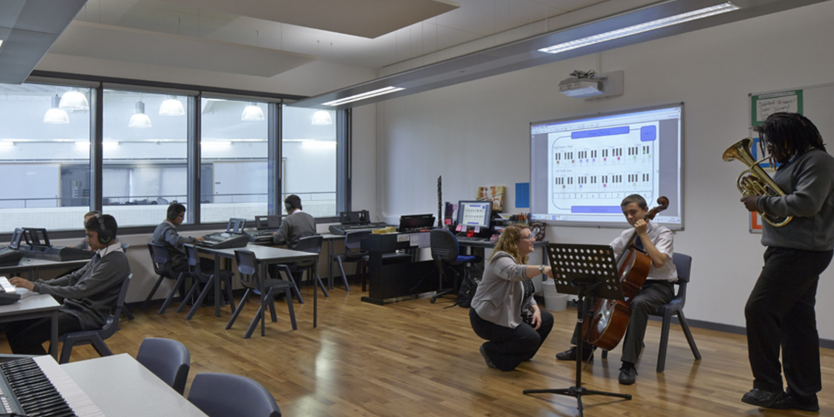 C D Bow Road School 4