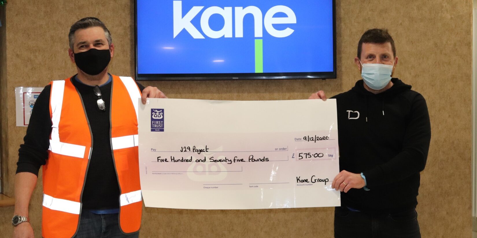 Prefabrication Donation to J29 Project 9 December 2020